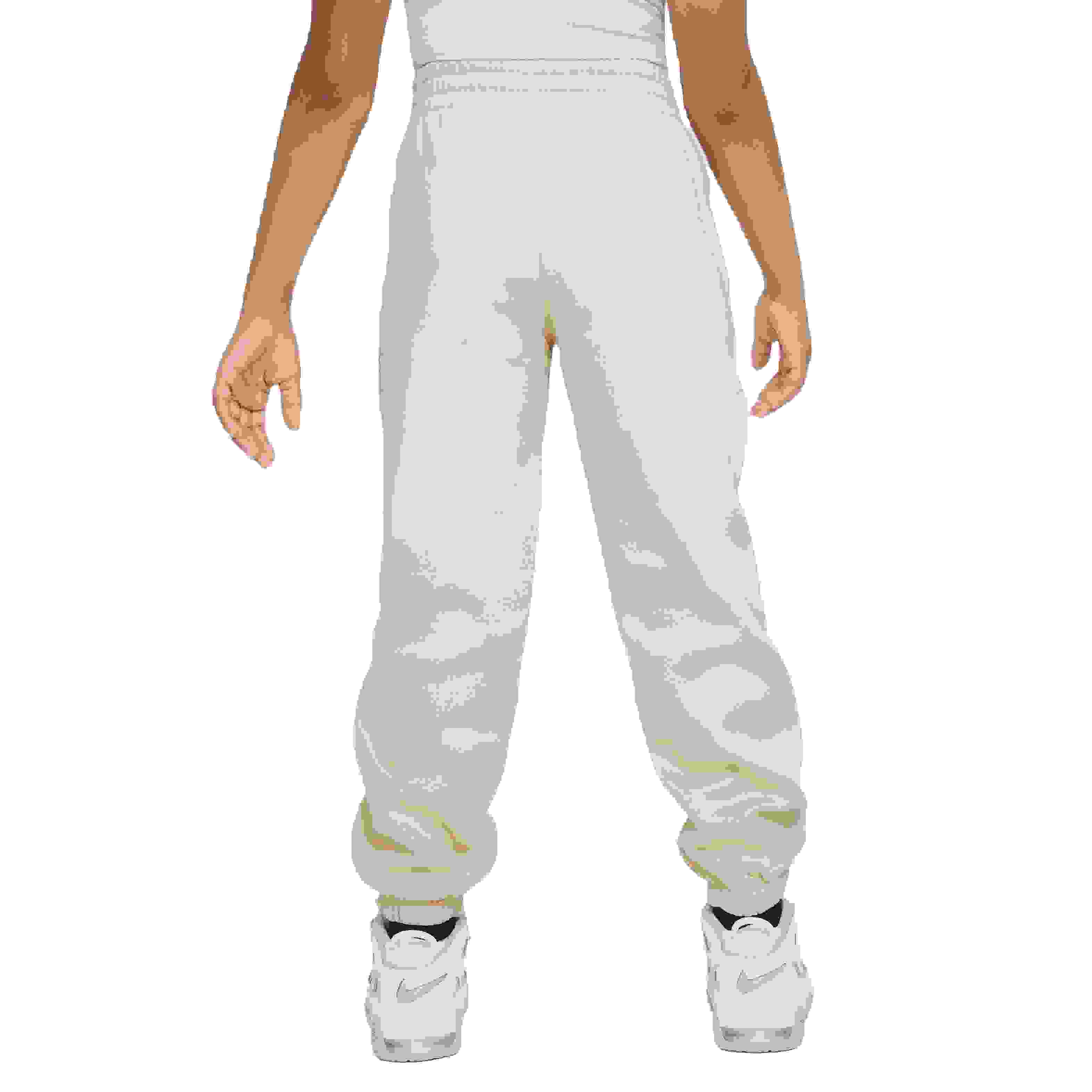Nike Sportswear Club Fleece Big Girls' Cream Loose Pants
